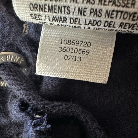 Vintage Pink Victorias Secret Cleveland Indians Zip Up Hoodie M - Picture 2 of 5